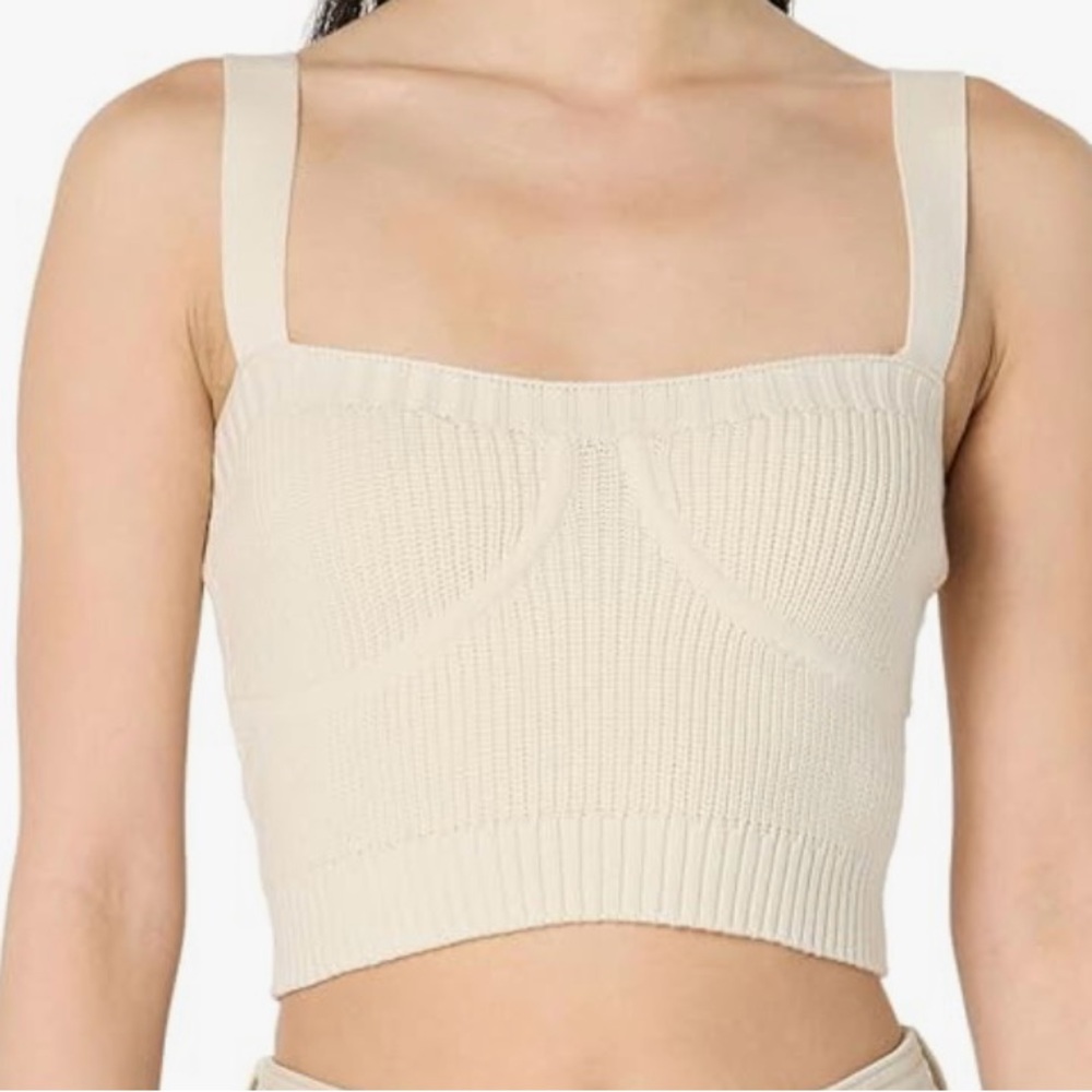The Drop Cream Knit Sweater Top